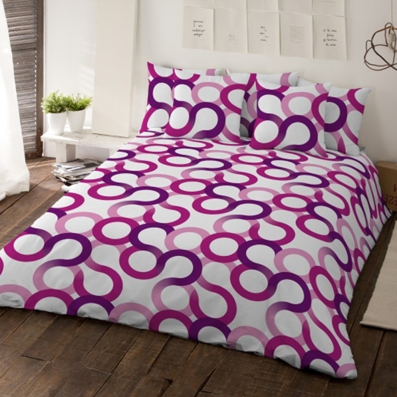 Funda Nórdica De Colores Aitana Lila