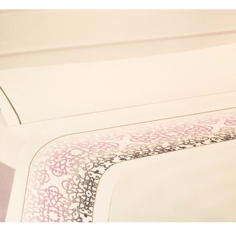 Juego de Sábanas Ab Escalar Malva