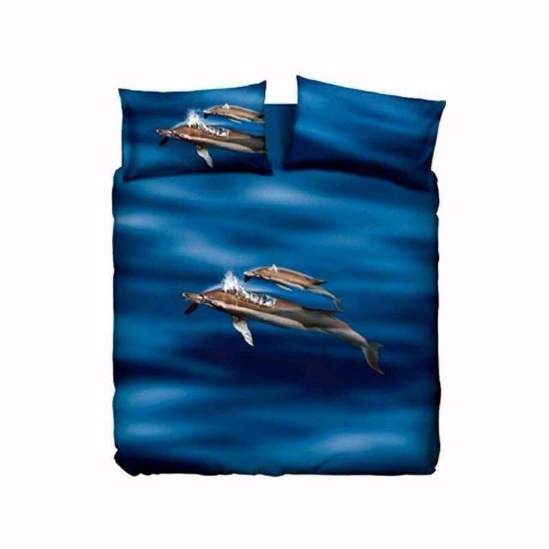 Juego de Sábanas Bassetti Blue Dolphins Juego de Sábanas Bassetti Blue Dolphins
