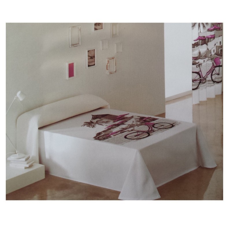 Foulard Colcha BarbadellaHome Córcega lila