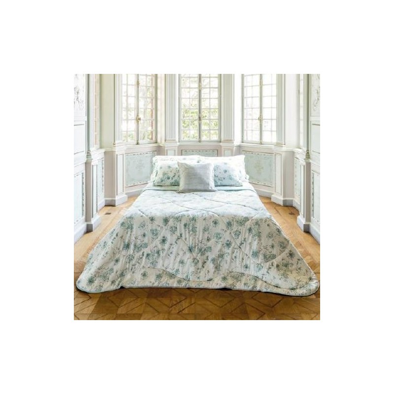 Funda Nórdica Nicoleta Mod. Botanic Verde