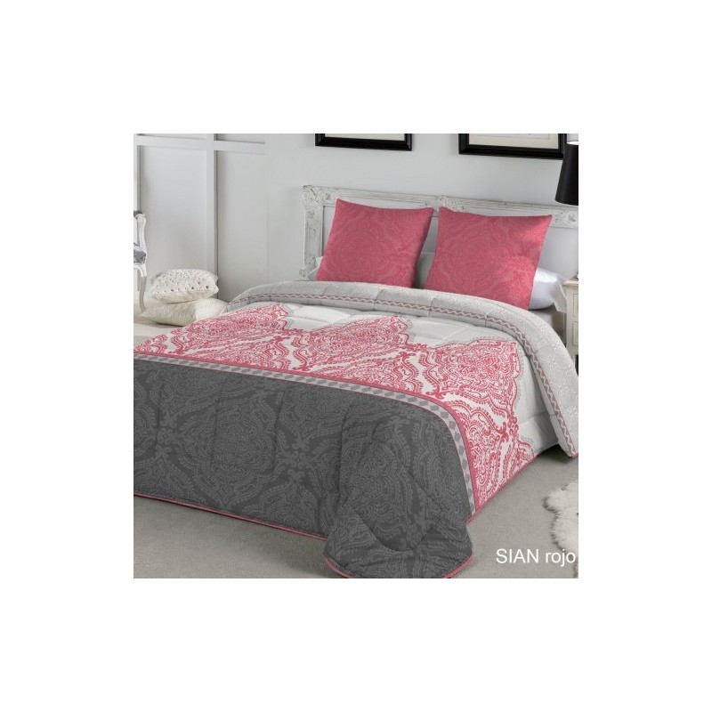 Edredón Conforter Fundeco Sian Rojo