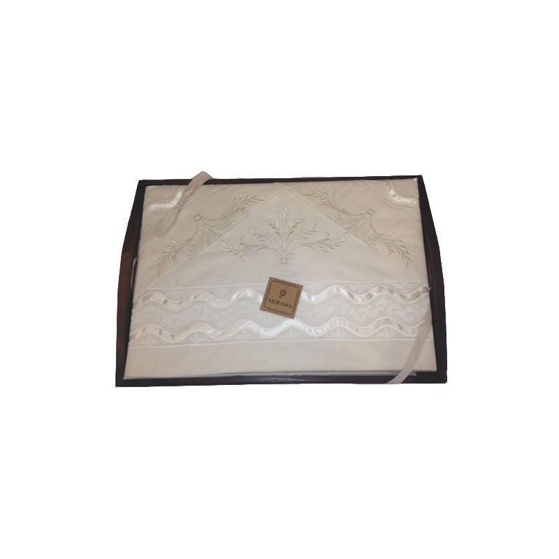 Juego de Sábanas Viridiana Mod. Trio 964 Natural