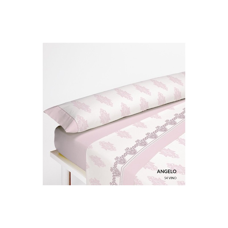 Juego de Sábanas Catotex Serena Angelo Cotton Vino 54