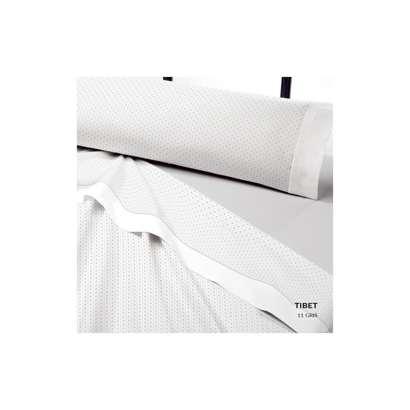 Juego de Sábanas Kabely Mod. Tibet Gris