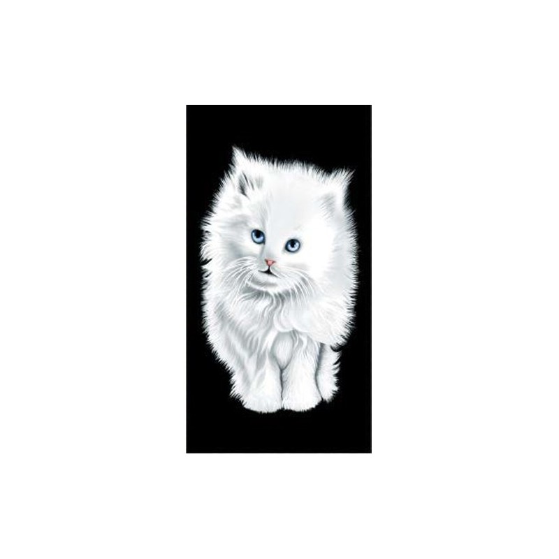 Toalla Playa Mod. 251 Sun&Surf FLUFFY WHITE CAT
