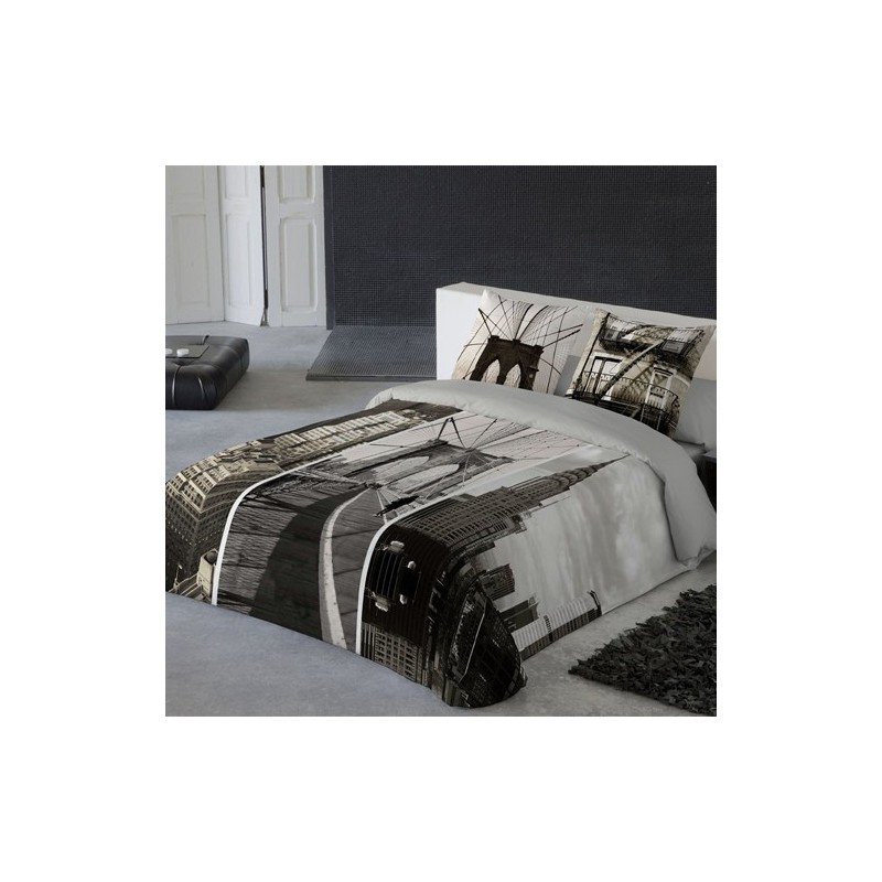 Funda Nórdica Naturals Mod. BUILDINGS