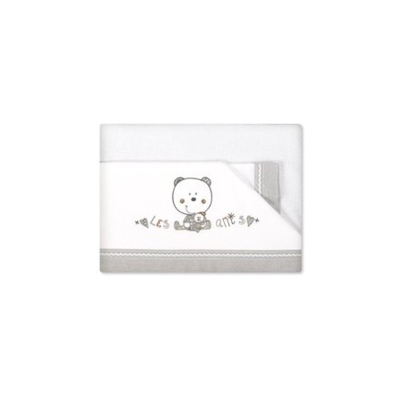 SÁBANAS PIRULOS LES AMIC 80X140 CM.