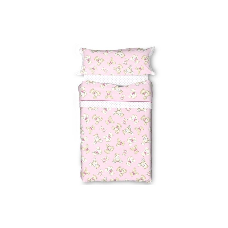 Funda Nórdica BURRITO BLANCO MOD. 149 ROSA