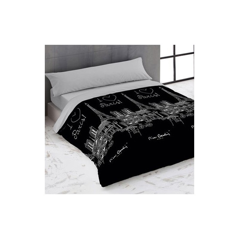 Funda Nórdica Pierre Cardin LOVE PARIS C9 NEGRO