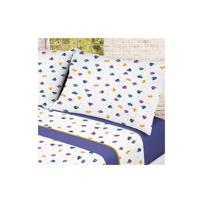 Juego de Sábanas INVIERNO MANTEROL SILK 485 AZUL