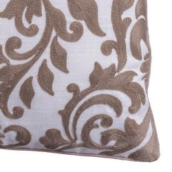 FUNDA DE COJÍN LARAN BEIGE CLARA VIDAL