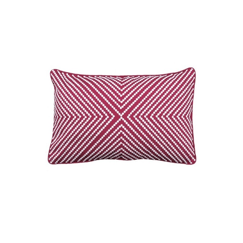 FUNDA DE COJÍN CALANS ROJO CLARA VIDAL