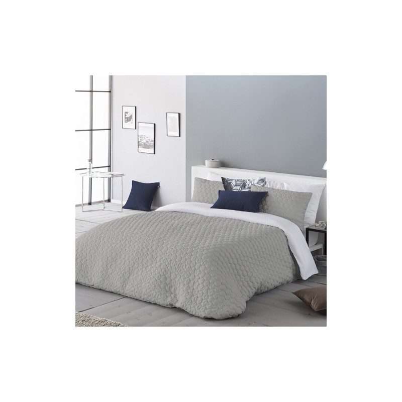 Funda Nórdica Antilo CAMELOT gris Acolchada Funda Nórdica Antilo CAMELOT gris Acolchada