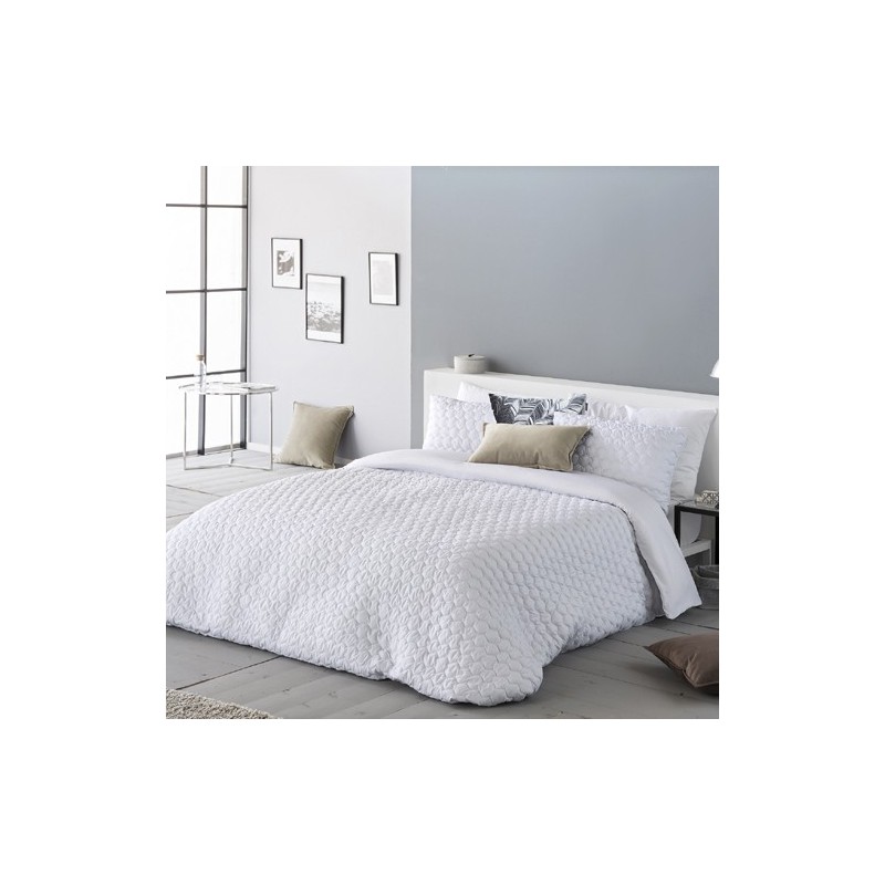 Funda Nórdica Antilo CAMELOT Blanca Acolchada Funda Nórdica Antilo CAMELOT Blanca Acolchada