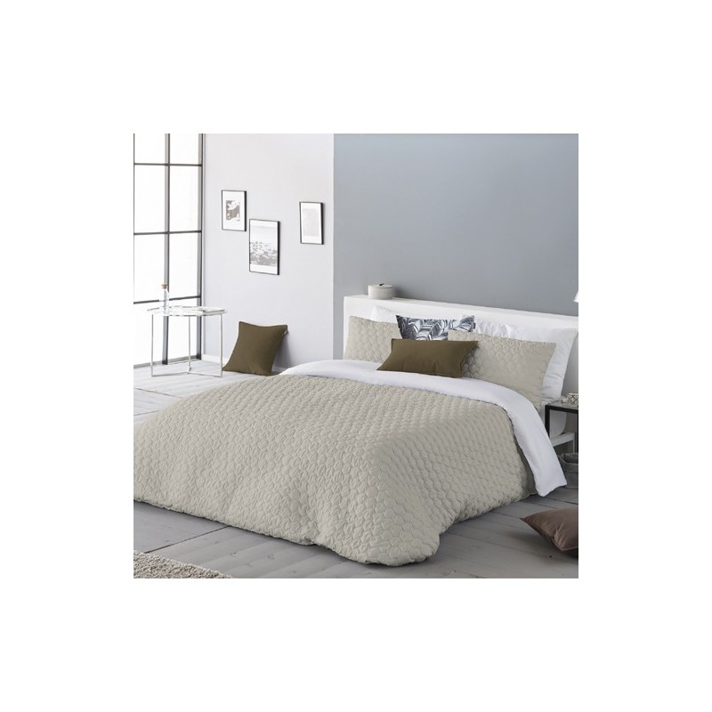 Funda Nórdica Antilo CAMELOT Beige Acolchada Funda Nórdica Antilo CAMELOT Beige Acolchada