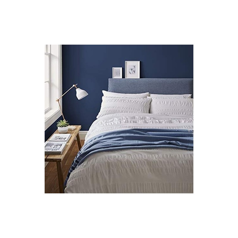 FUNDA NORDICA CATHERINE LANSFIELD SEERSUCKER BLANCA