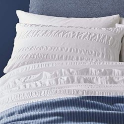 FUNDA NORDICA CATHERINE LANSFIELD SEERSUCKER BLANCA