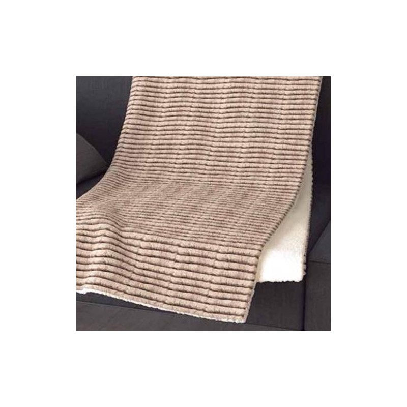 Plaid SEDALINA SHERPA BAIT&GAN NORIL MARRON