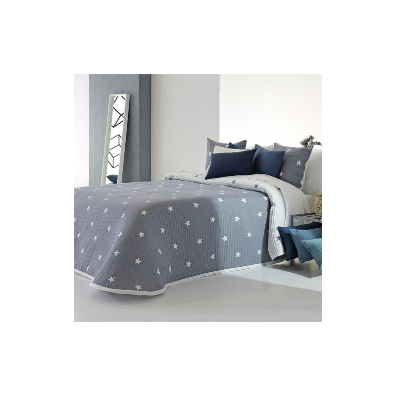 Colcha Verano Reig Martí KIRBY AZUL C.03
