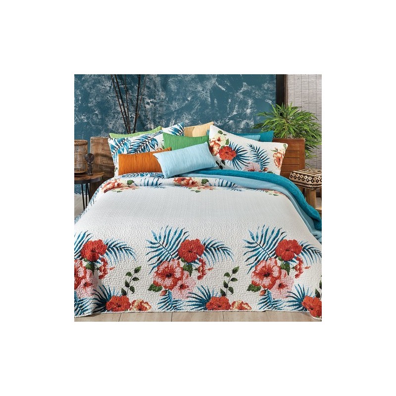 Colcha Bouti Manterol TROPIC 106 C.15 REVERSIBLE Colcha Bouti Manterol TROPIC 106 C.15 REVERSIBLE