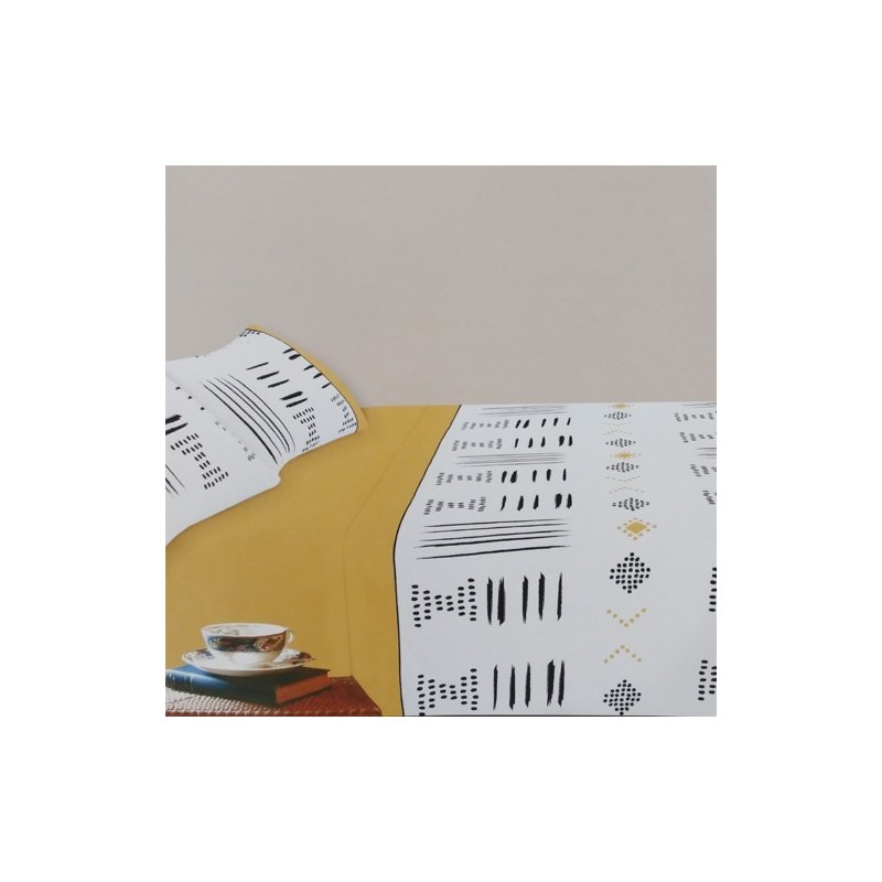 Juego de Sábanas Wiss EINAR MOSTAZA