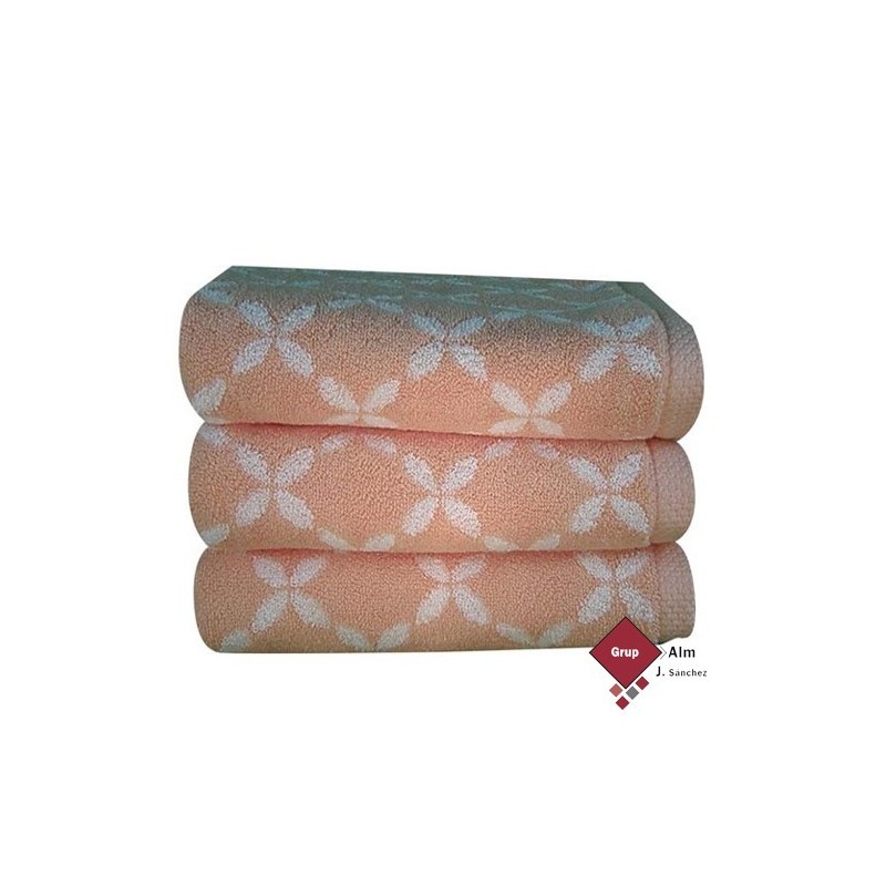 Toalla SHIBORI Lasa COL. 12 SALMON 500 gr/m2