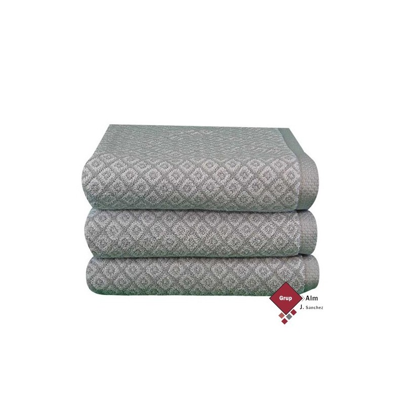 Toalla SHIBORI 13 Lasa COL. 6 GRIS 500 gr/m2