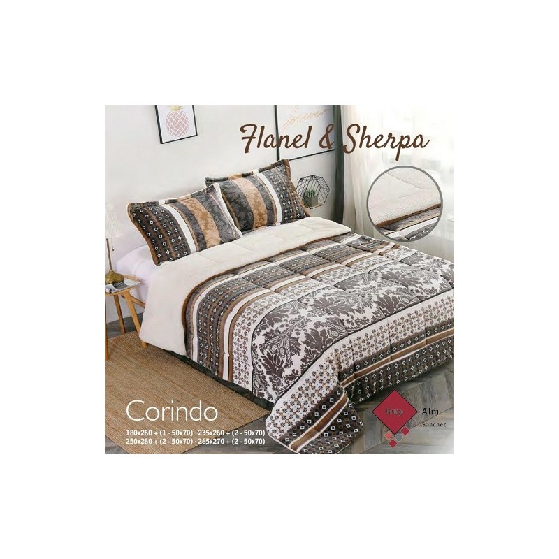 EDREDON COMFORTER WISS CORINDO SHERPA