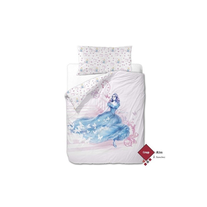 Funda Nórdica CINDERELLA DISNEY 90 cm.