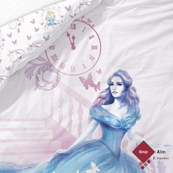 Funda Nórdica CINDERELLA DISNEY 90 cm.