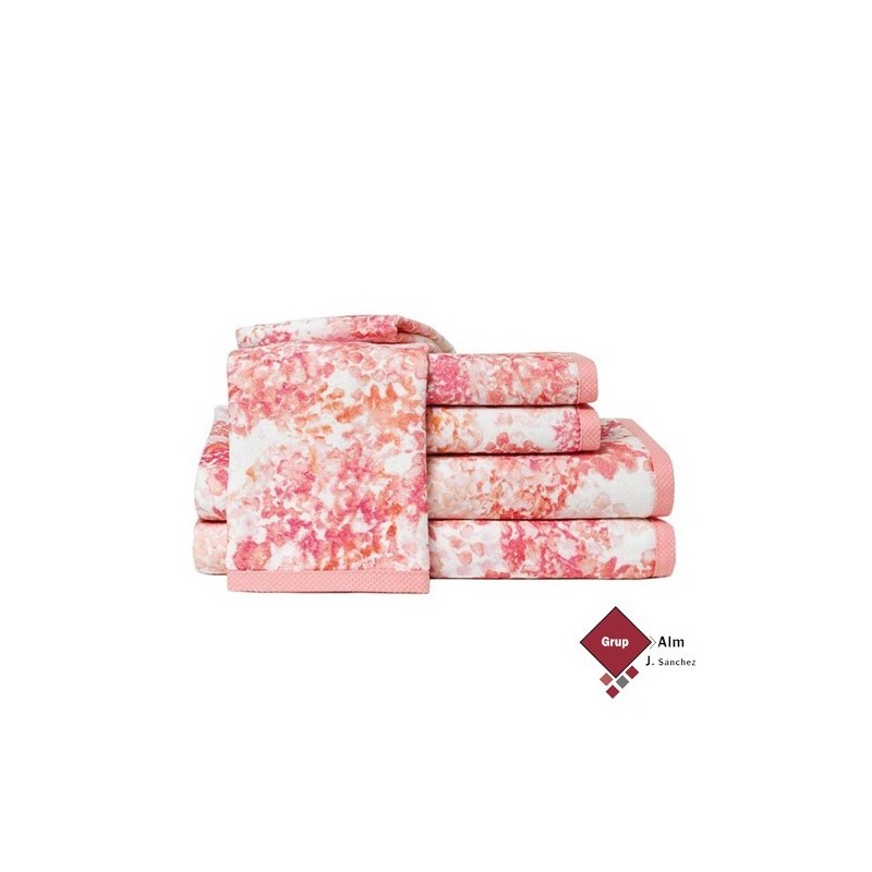 SET DE TOALLAS GEORGIA CORAL LASA INTERNATIONAL MOD. 177130