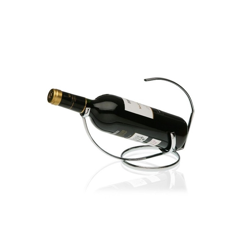 SOPORTE BASIC BOTELLA VINO CROMADO VERSA HOME SOPORTE BASIC BOTELLA VINO CROMADO VERSA HOME