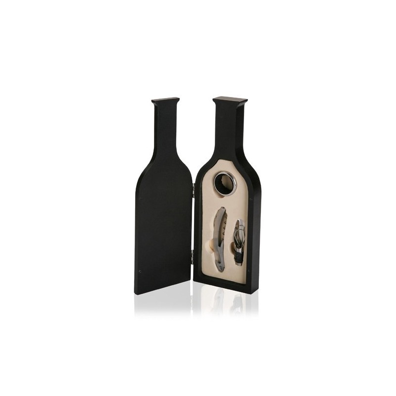 SET BOTELLA VINO MOD.3 ACCESORIOS VERSA HOME