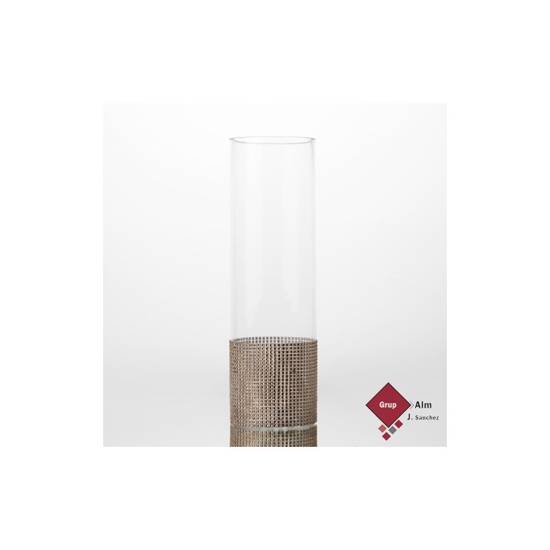 Jarrón Amadeus STRASS CHAMPAGNE