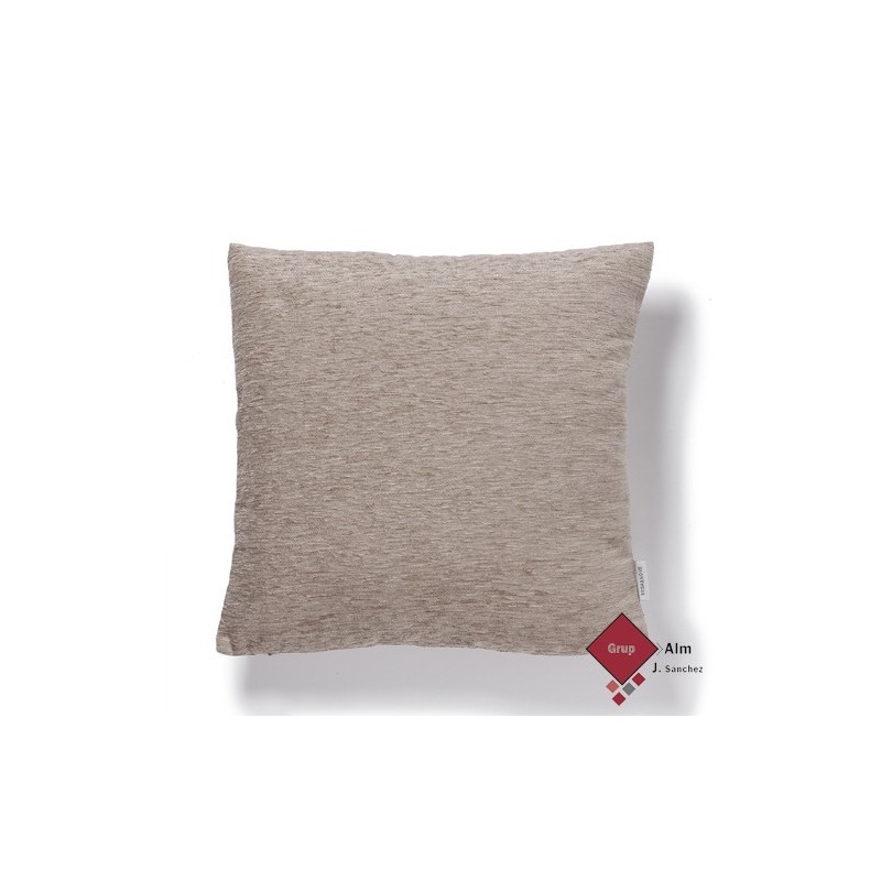 FUNDA DE COJÍN CHENILLA BEIGE C.15 BRISA JARDIN