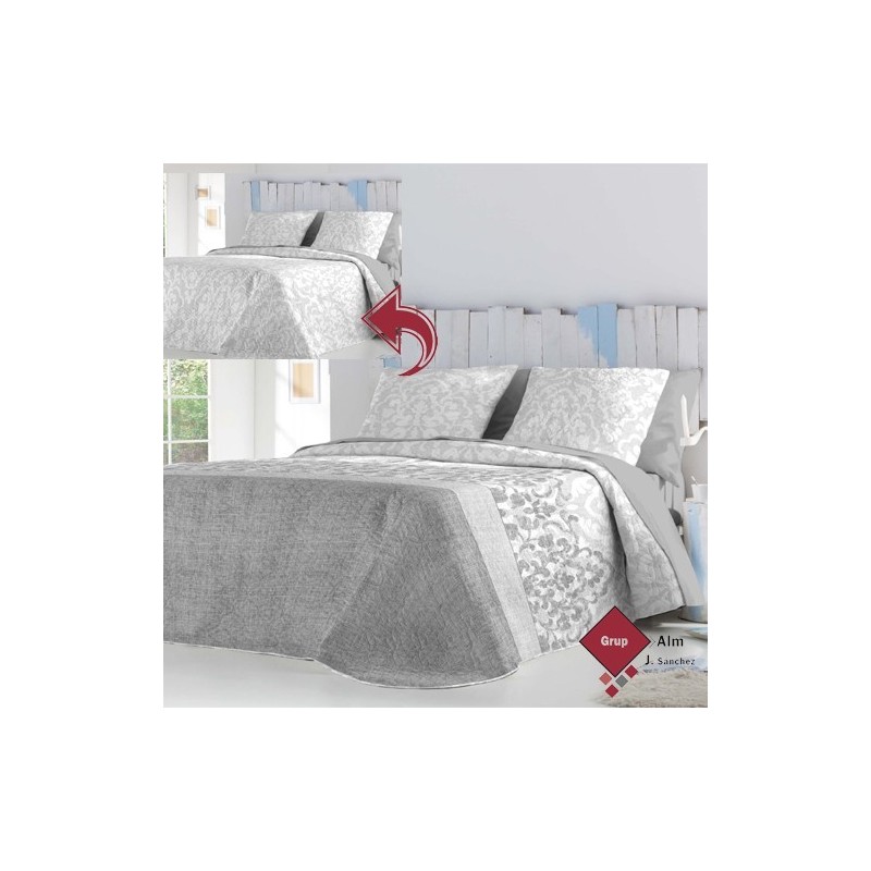Bouti FunDeco SHARON GRIS REVERSIBLE Bouti FunDeco SHARON GRIS REVERSIBLE