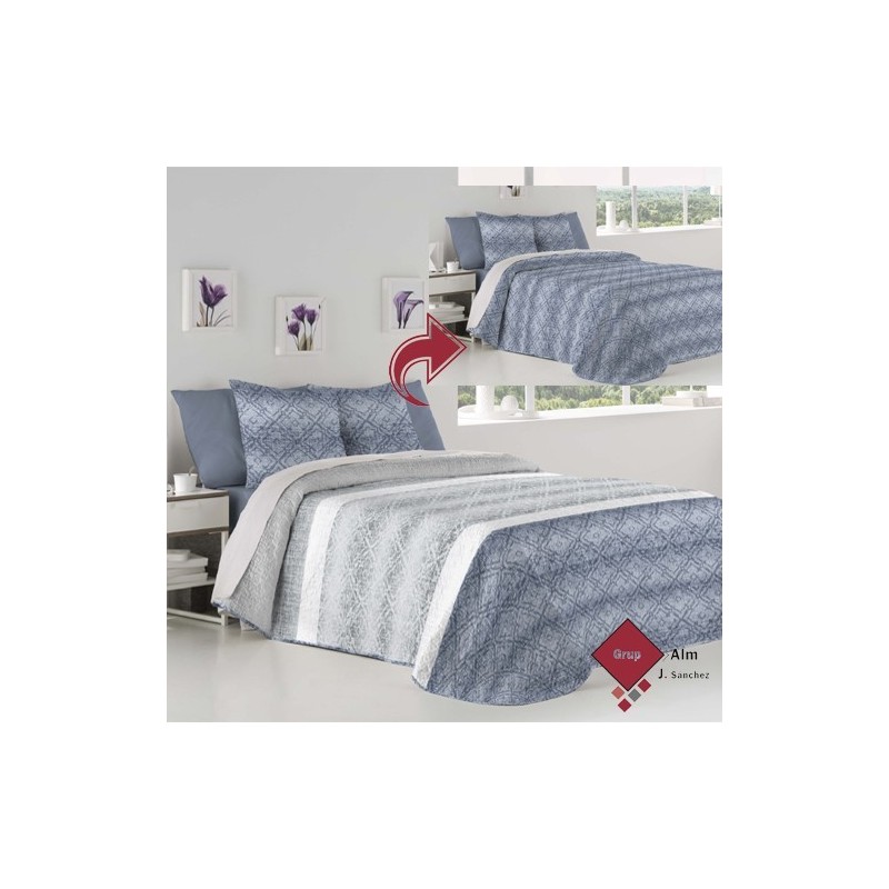 Bouti FunDeco CARLOTA AZUL REVERSIBLE