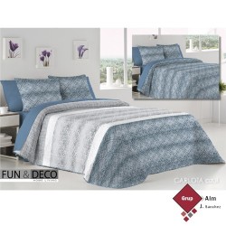 Bouti FunDeco CARLOTA AZUL REVERSIBLE