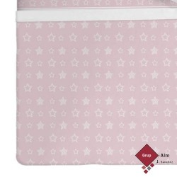 Juego de Sábanas Manterol SUMMER 091 C04 ROSA ESTRELLAS