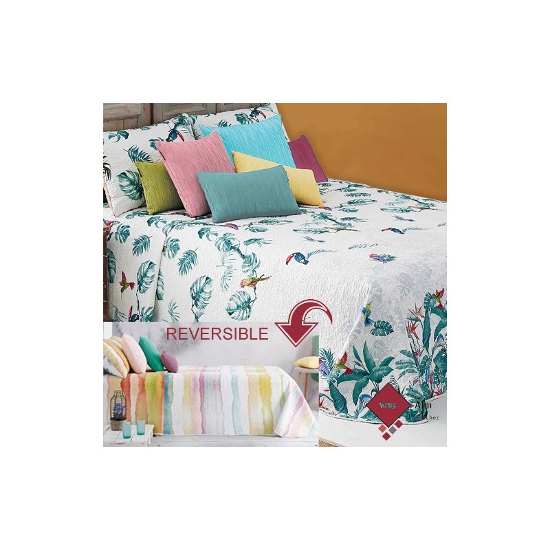 Colcha Bouti Manterol NEO TROPIC 200 C.15 REVERSIBLE