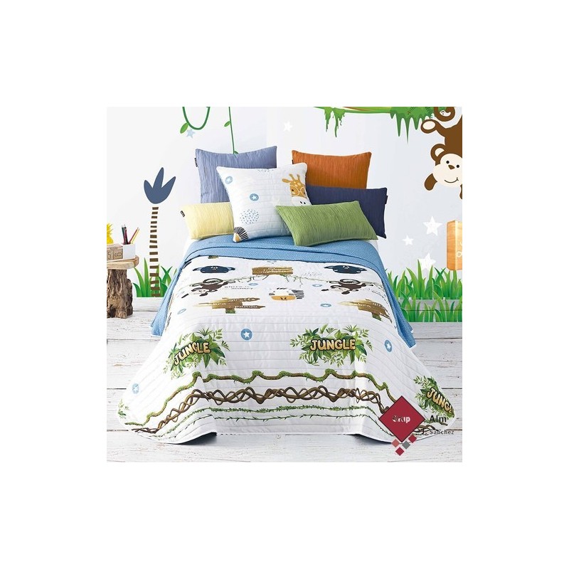 Colcha Bouti Manterol JUNIOR 596 C.08 JUNGLE Colcha Bouti Manterol JUNIOR 596 C.08 JUNGLE