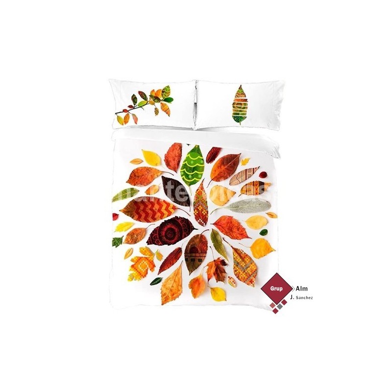 Funda Nórdica Manterol Snap 737 HOJAS