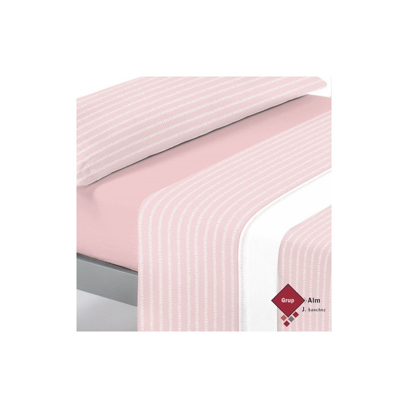 Juego de Sábanas Reig Martí VOEL ROSA C.02
