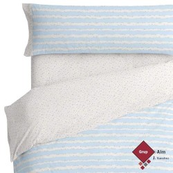 Funda Nórdica BURRITO BLANCO DISEÑO 011 AZUL