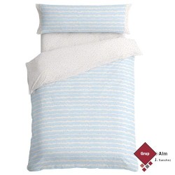 Funda Nórdica BURRITO BLANCO DISEÑO 011 AZUL