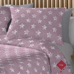 Colcha Bouti FunDeco MARTIN ROSA REVERSIBLE