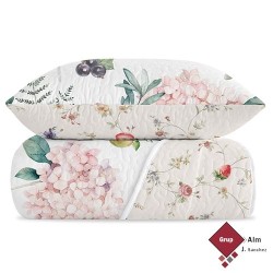 Colcha Bouti Manterol COLORFRUITS 214 FRESAS REVERSIBLE