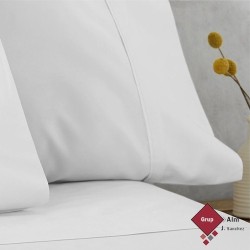 JUEGO DE SÁBANA MANTEROL EXCLUSIVE BLANCO 400 HILOS