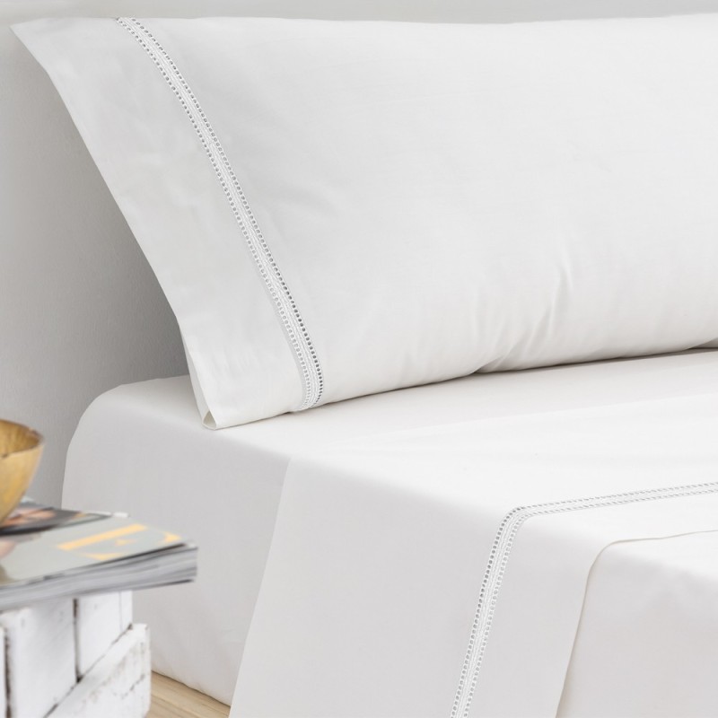 Juego de Sábanas ANTILO PENNY BLANCO